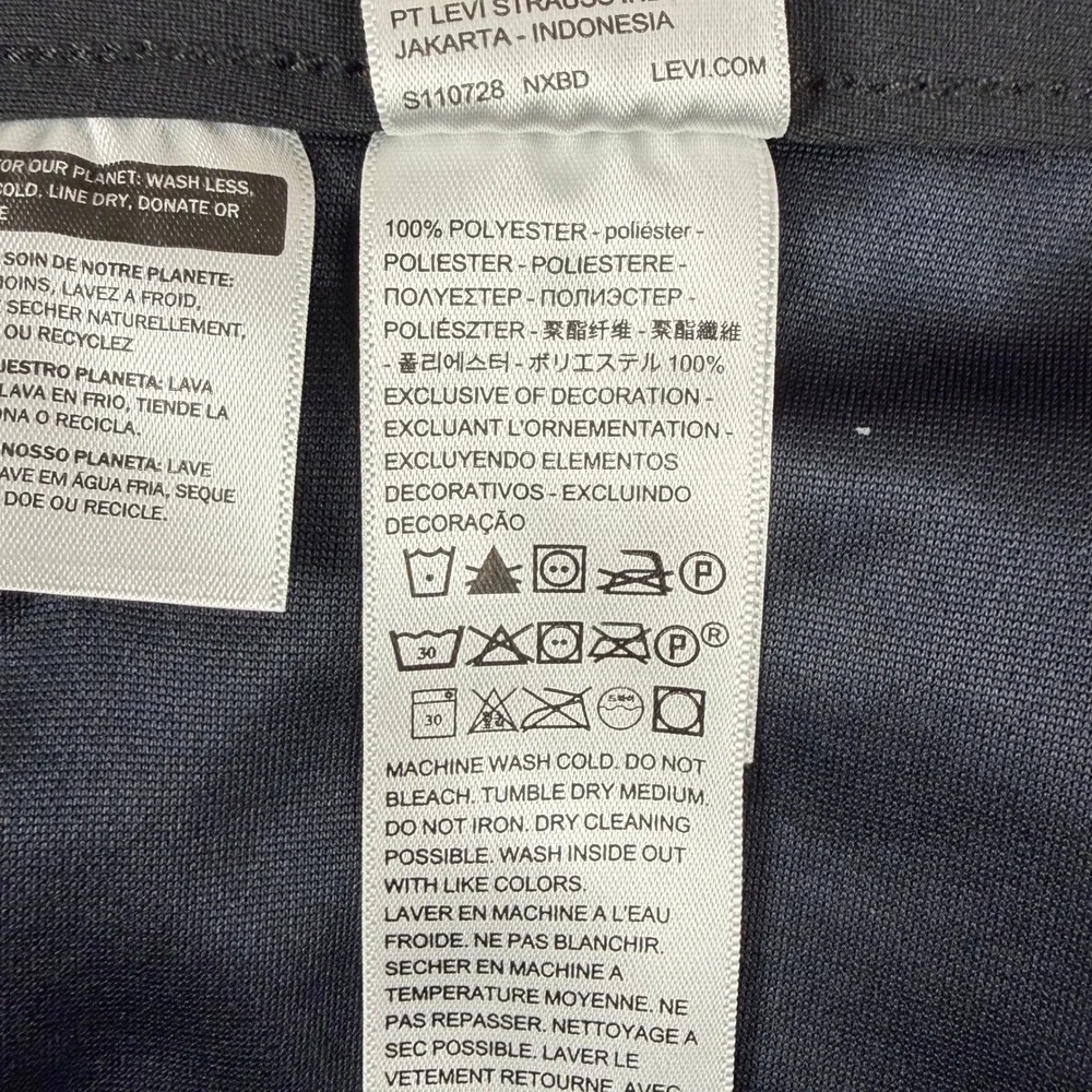 Levi's 511 Slim Fit Pants Mens 38x30 Black Engineered For Movement‎ A9213-0010